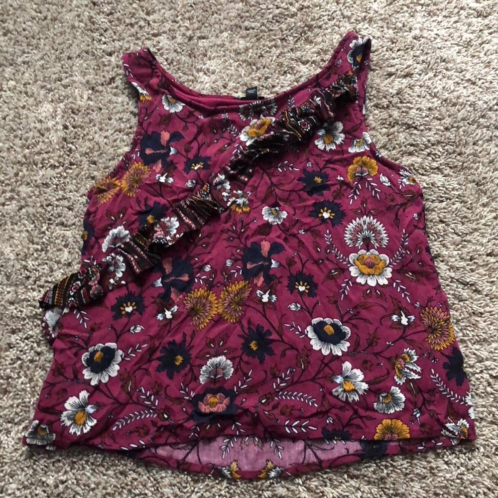 floral tank